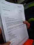 Barton Moss Eviction Notice